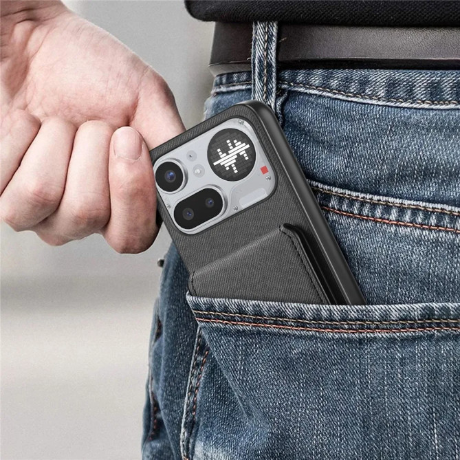 Coque Porte-Cartes RFID Fenêtre Photo Nothing 4a Pro