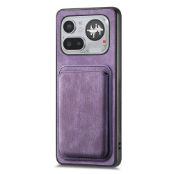 Coque Simili Cuir Rétro Porte-Cartes Nothing 4a Pro