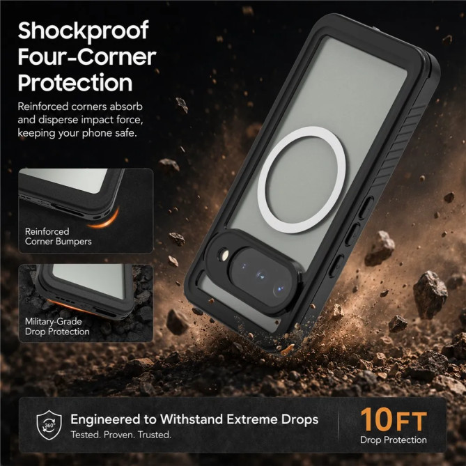 Coque Google Pixel 11 magnétique étanche