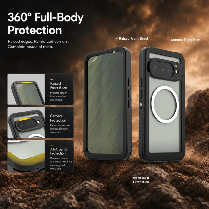 Coque Google Pixel 11 magnétique étanche