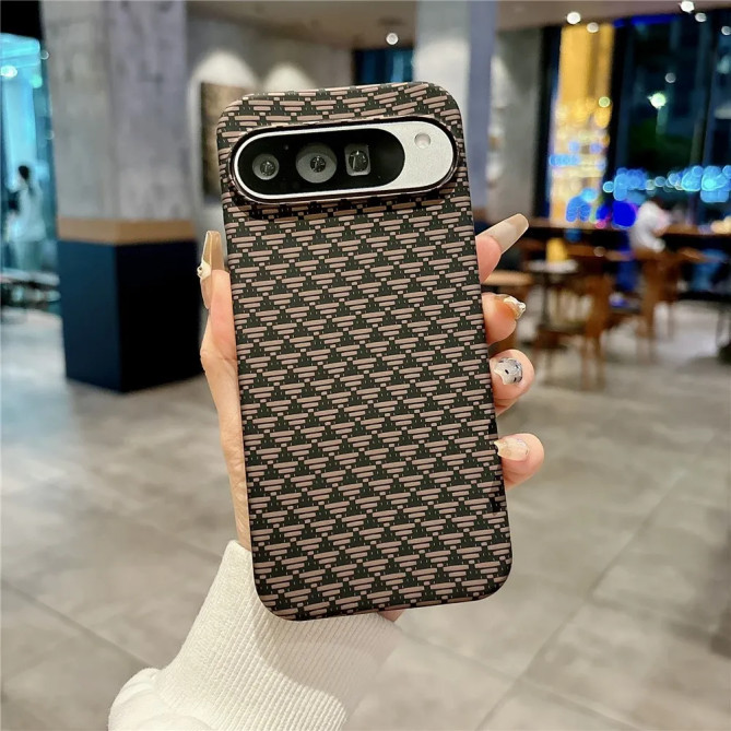 Coque Google Pixel 11 / 11 Pro motif tressé magnétique