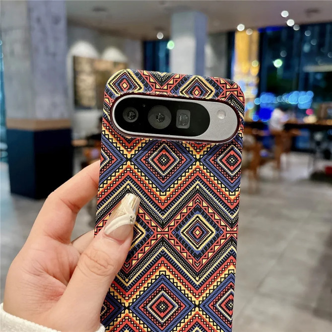 Coque Google Pixel 11 / 11 Pro motif tressé magnétique