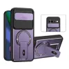 Coque Google Pixel 11 Pro XL Cache-Objectif Coulissant avec Support