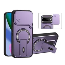 Coque Google Pixel 11 Pro / Pixel 11 Cache-Objectif Coulissant avec Support