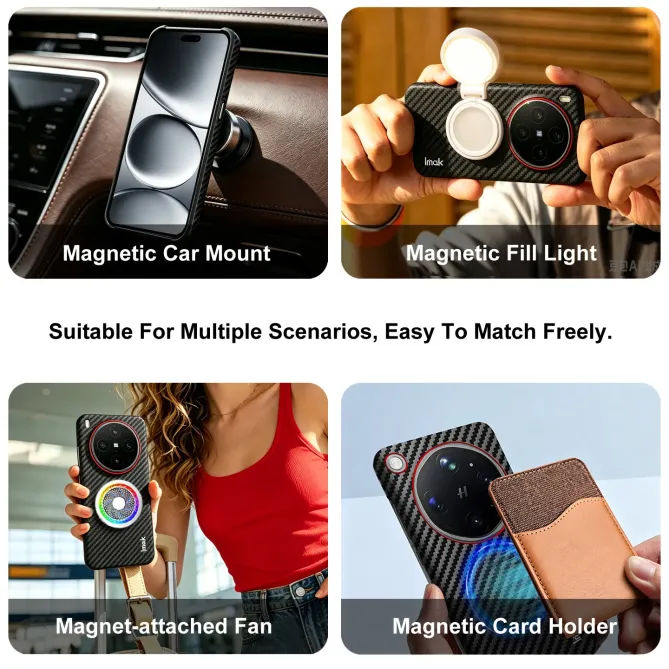 Coque Google Pixel 10a fibre de carbone magnétique