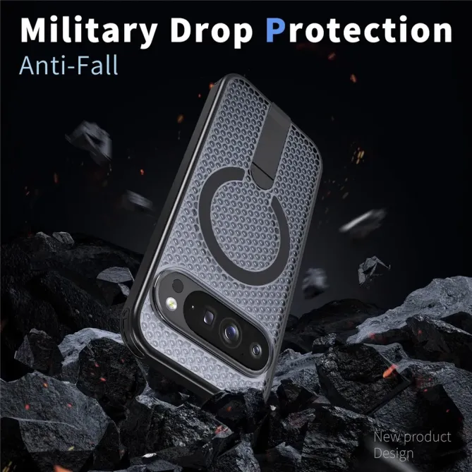 Coque Google Pixel 11 Pro XL magnétique à béquille