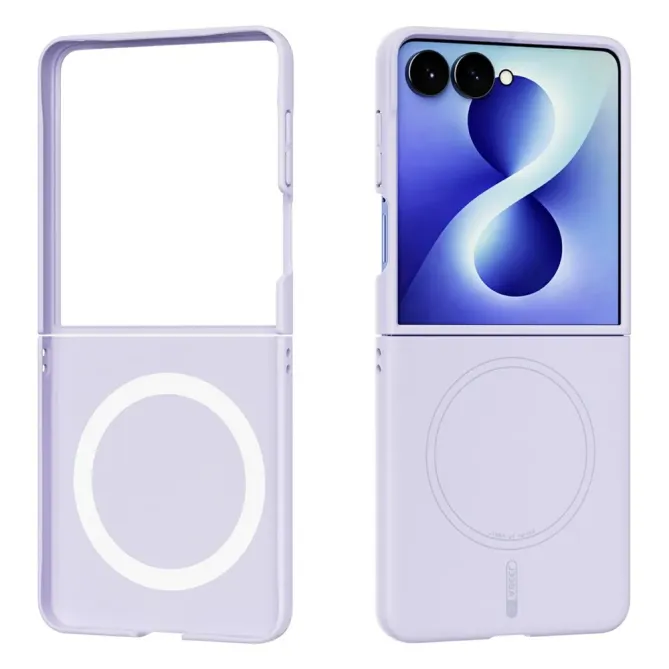 Coque Samsung Galaxy Z Flip8 Silicone Liquide Magnétique