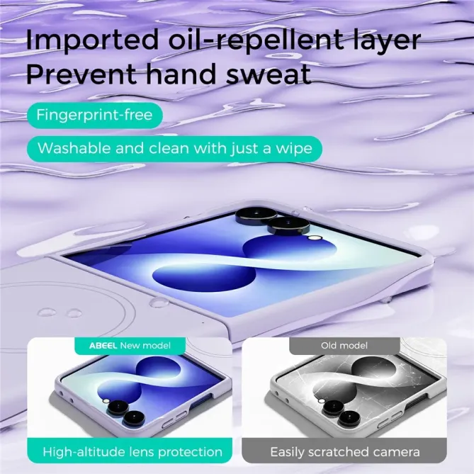Coque Samsung Galaxy Z Flip8 Silicone Liquide Magnétique
