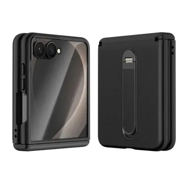 Coque Samsung Galaxy Z Flip 8 Charnière Magnétique avec Béquille Verticale Escamotable