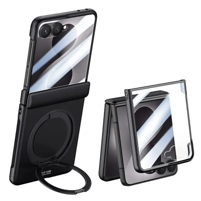Coque Samsung Galaxy Z Flip 8 N52S Support 360° avec Verre Trempé
