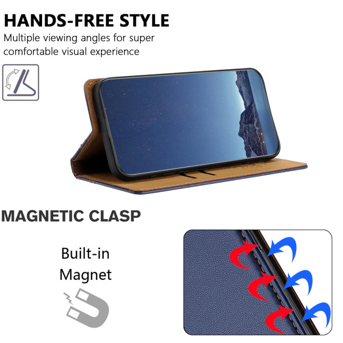 Flip Cover Motorola Edge 70 Max Coutures avec Porte-Cartes