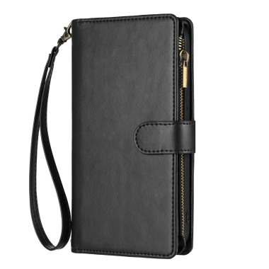Housse Motorola Edge 70 Max Zippée Porte-Cartes Simili Cuir