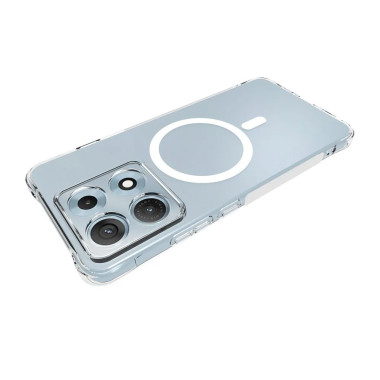 Coque Motorola Edge 70 Max magnétique transparente