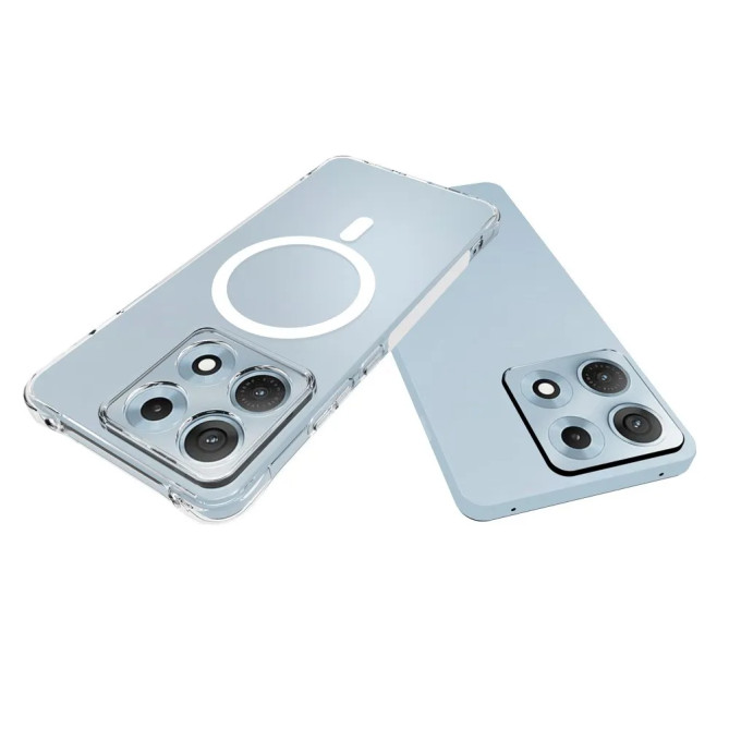 Coque Motorola Edge 70 Max magnétique transparente
