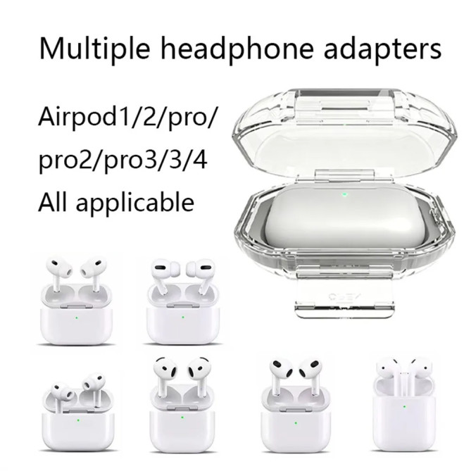 Coque AirPods Pro 3, Pro 2, Pro, AirPods 4 et 3 magnétique étanche