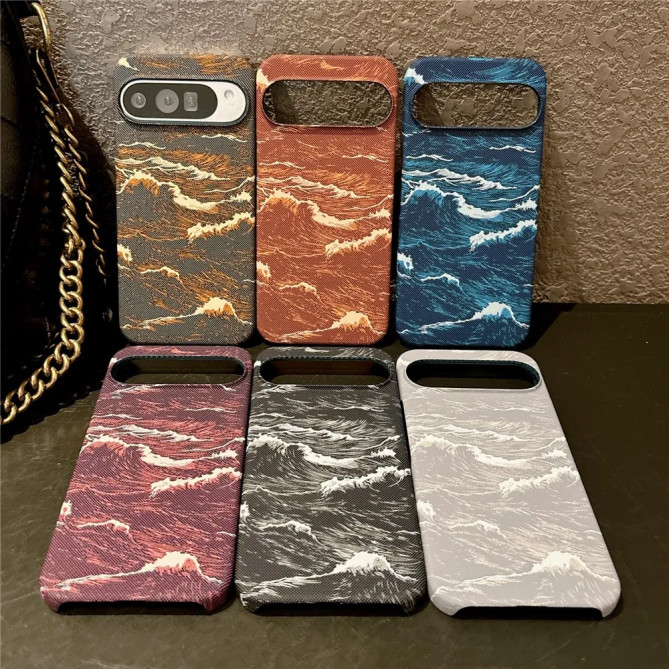 Coque Google Pixel 11 Pro XL motif vague magnétique