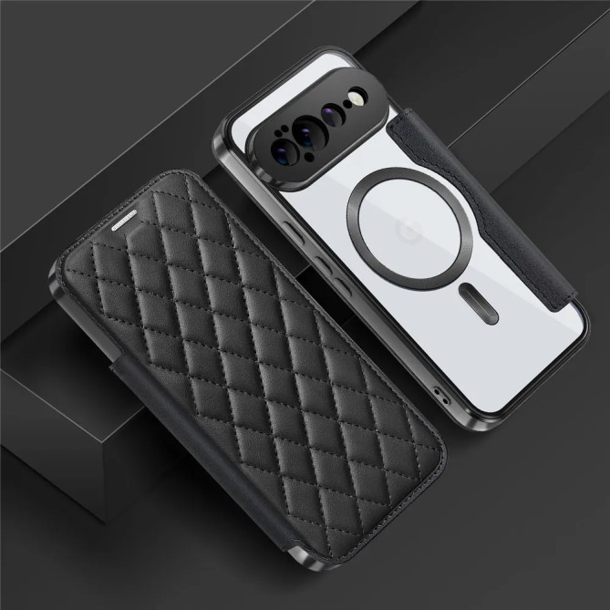 Housse portefeuille Google Pixel 11 Pro XL Matelassée