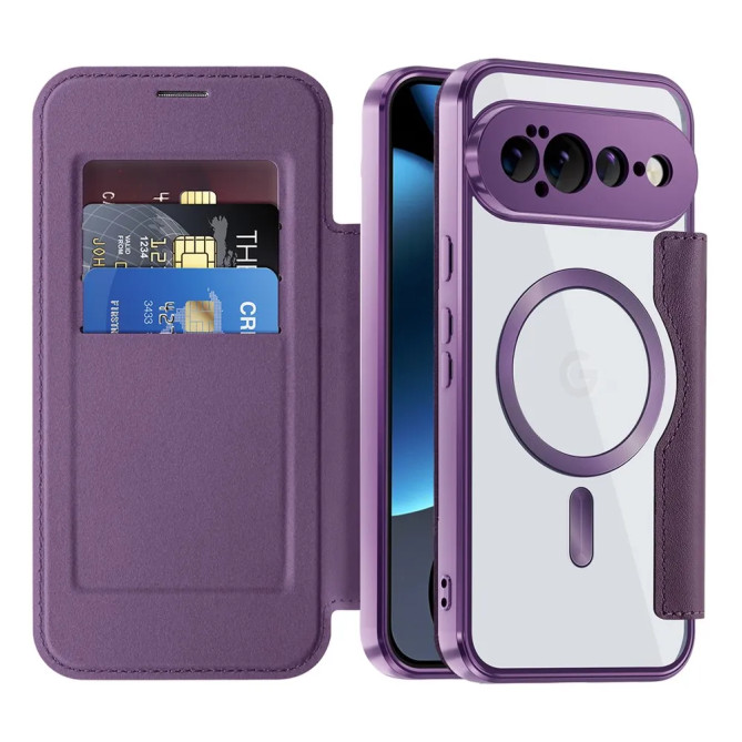 Coque Google Pixel 11 Pro XL avec rabat RFID magnétique