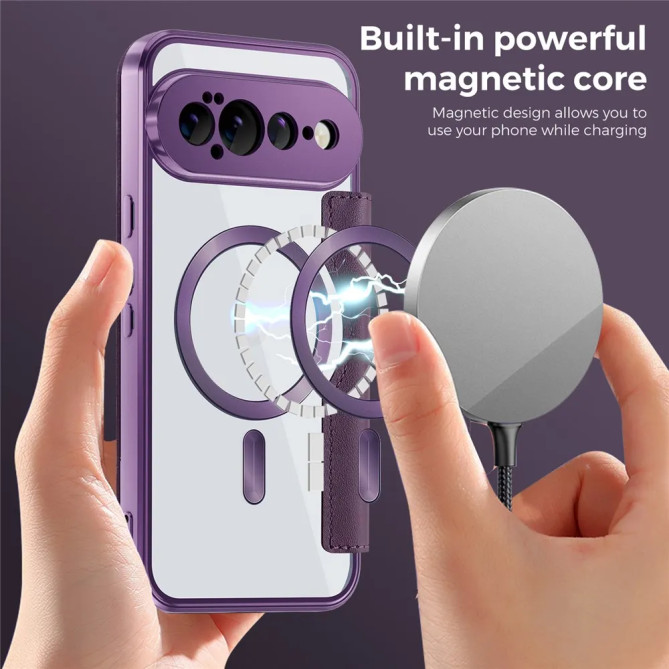 Coque Google Pixel 11 Pro XL avec rabat RFID magnétique