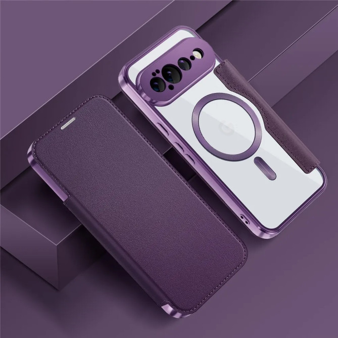 Coque Google Pixel 11 Pro XL avec rabat RFID magnétique