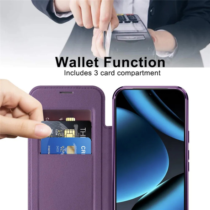 Coque Google Pixel 11 Pro avec rabat RFID magnétique