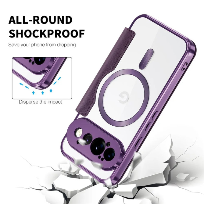 Coque Google Pixel 11 Pro avec rabat RFID magnétique