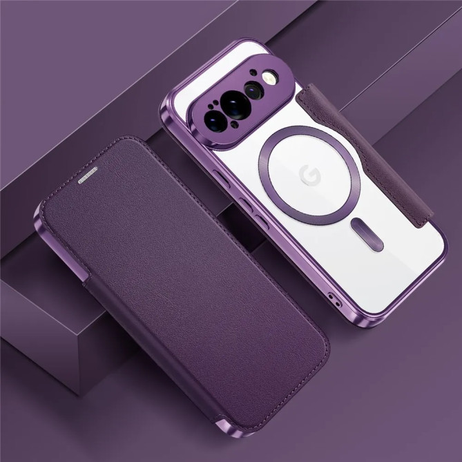 Coque Google Pixel 11 Pro avec rabat RFID magnétique