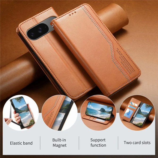 Housse Google Pixel 11 / 11 Pro Portefeuille avec Dragonne