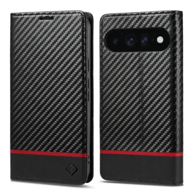 Flip cover Google Pixel 11 Pro XL fibre de carbone Horizontal Stripe