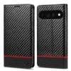 Flip cover Google Pixel 11 Pro XL fibre de carbone Horizontal Stripe