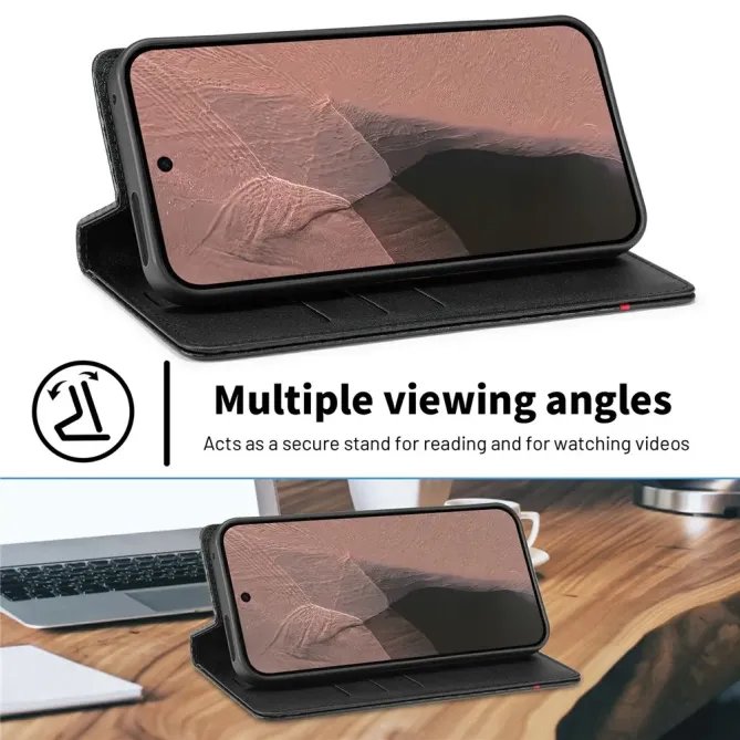 Flip cover Google Pixel 11 Pro XL fibre de carbone Horizontal Stripe