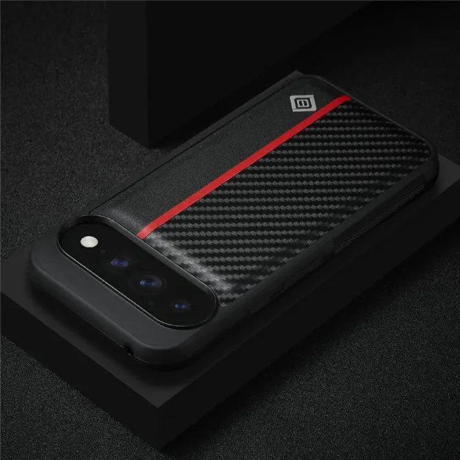 Coque Google Pixel 11 / 11 Pro Fibre de Carbone Vertical Stripe