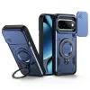 Coque Google Pixel 11 et 11 Pro Anneau Rotatif 360° et Cache-Objectif