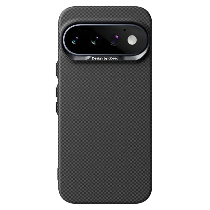 Coque Google Pixel 11 Pro Ultra-Fine Fibre de Carbone Quadrillée