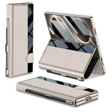 Housse Samsung Galaxy Z Fold 8 Ultra Porte-Stylet Charge Magnétique Verre Intégré