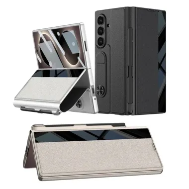 Housse Samsung Galaxy Z Fold 8 Ultra Fibre de Carbone Porte-Stylet Charge Magnétique