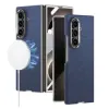 Coque Samsung Galaxy Z Fold 8 Ultra Tissu Texturé Compatible Charge Magnétique