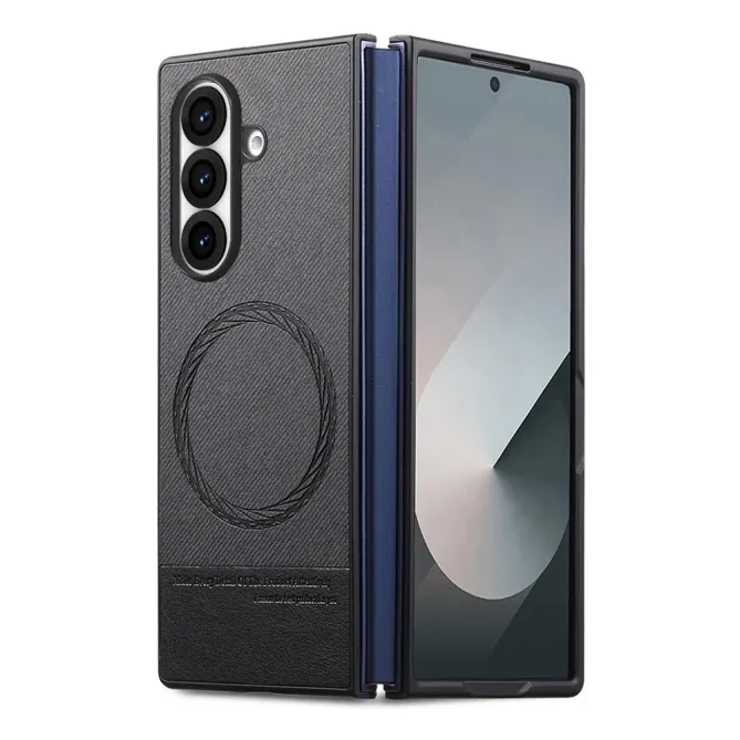 Coque Samsung Galaxy Z Fold 8 Ultra Denim Antidérapant Compatible Charge Magnétique