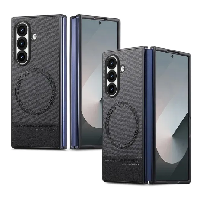 Coque Samsung Galaxy Z Fold 8 Ultra Denim Antidérapant Compatible Charge Magnétique