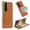 Coque Samsung Galaxy Z Fold 8 Ultra Effet Velours Charnière Double Axe Auto-Fermante
