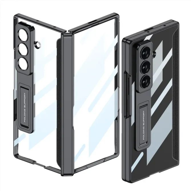 Coque Samsung Galaxy Z Fold 8 Ultra Transparente Béquille Invisible Verre Trempé