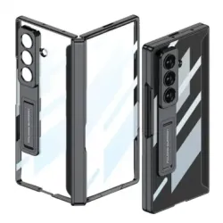 Coque Samsung Galaxy Z Fold 8 Ultra Transparente Béquille Invisible Verre Trempé