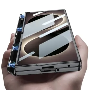 Coque Samsung Galaxy Z Fold 8 Ultra Transparente Béquille Invisible Verre Trempé