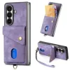 Coque Samsung Galaxy Z Fold 8 Ultra Porte-Cartes Rabat Béquille Dragonne Amovible