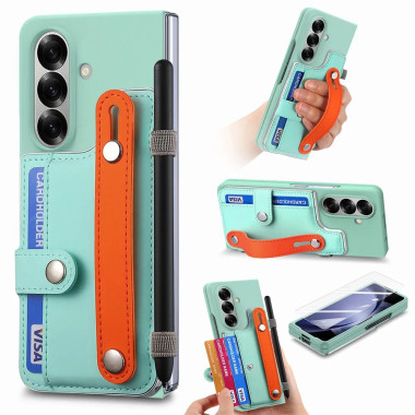 Coque Z Fold 8 Ultra porte-cartes sangle et stylet