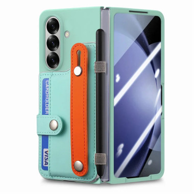 Coque Z Fold 8 Ultra porte-cartes sangle et stylet