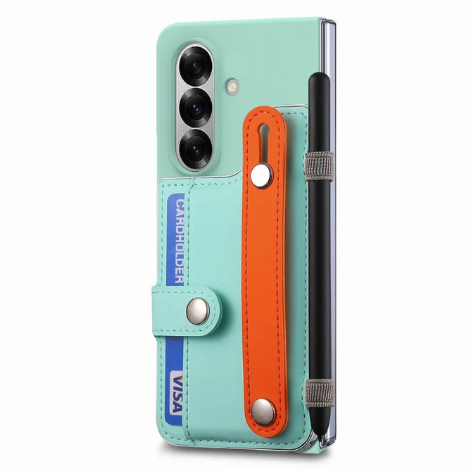 Coque Z Fold 8 Ultra porte-cartes sangle et stylet