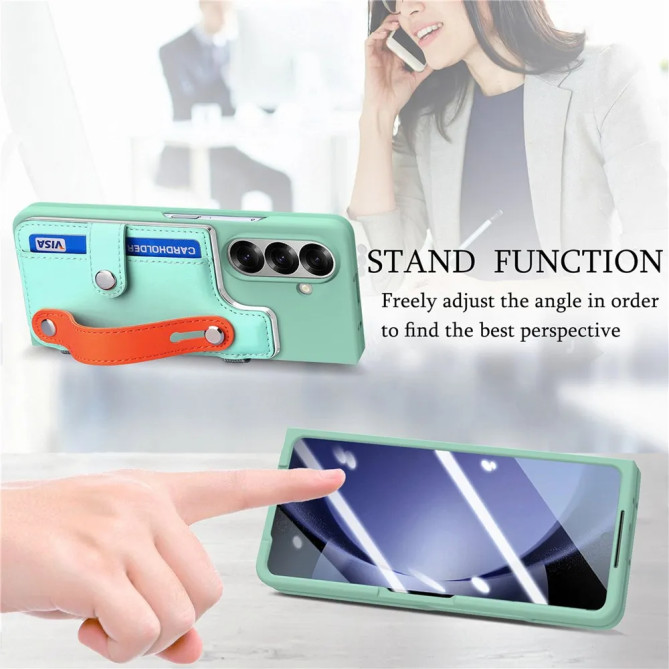 Coque Z Fold 8 Ultra porte-cartes sangle et stylet