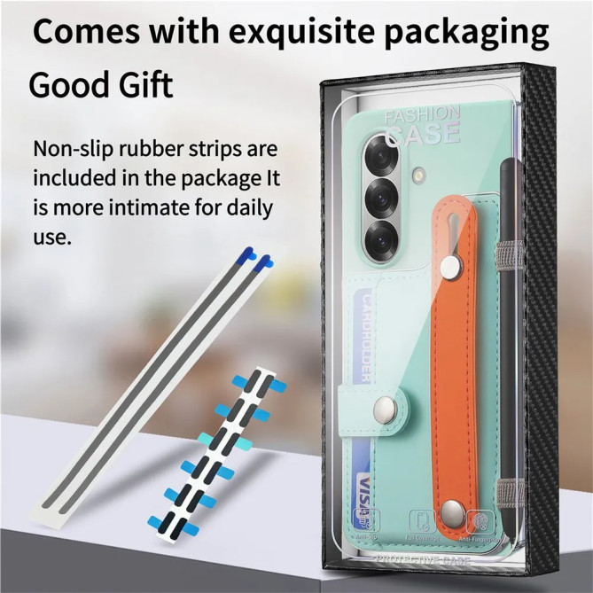 Coque Z Fold 8 Ultra porte-cartes sangle et stylet