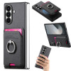 Coque Z Fold 8 Ultra magnétique porte-cartes anneau